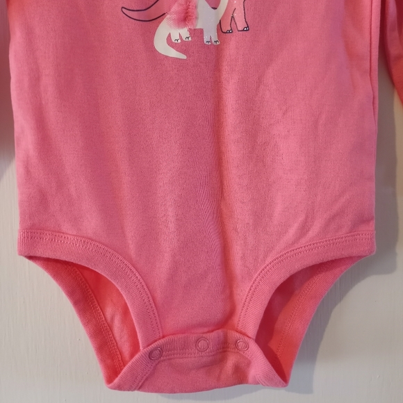 Carter's Mommy & Me Infant Girls Dinosaur Bodysuit Nwt 18 months - Picture 6 of 9